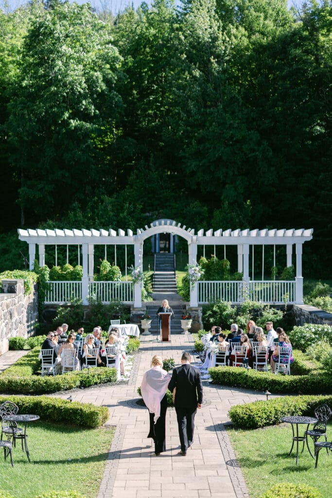 Cérémonie de mariage avec hébergement au Manoir Stoneheaven
